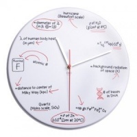 DCI Science Quiz Wall Clock