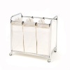 Seville Classics SHE16166 3-Bag Laundry Sorter