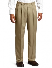 Geoffrey Beene Men's Sorbtek Performance Dress/Golf Pleated Extender Pant