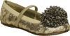 Stride Rite Buffy Ballet Flat (Toddler/Little Kid/Big Kid),Gold/Leopard,3 M US Little Kid