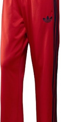 Adidas Originals Men's Firebird Track Pants-Red/Navy