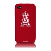 MLB Los Angeles Angels iPhone 4 Cover Varsity Jacket Silicone