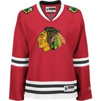 Chicago Blackhawks Women's NHL Reebok Red Premier Jersey