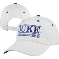 NCAA Duke Blue Devils The Game Classic Bar Adjustable Cap, White/Blue