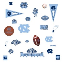 RoomMates RMK1067SCS University of North Carolina Peel & Stick Wall Decals