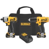 DEWALT DCK211S2 12-Volt Max Drill/Driver / Impact Driver Combo Kit