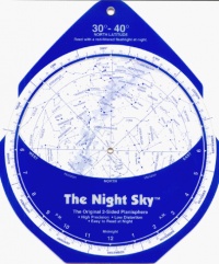 The Night Sky 30°-40° (Large; North Latitude)