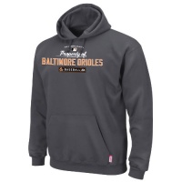 MLB Baltimore Orioles Property of Long Sleeve Hooded Fleece Pullover Men's