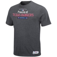 MLB Texas Rangers Property of Short Sleeve Basic Crew Neck Tee Men's