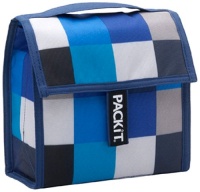 PackIt Freezable Lunch Cooler Bag, Mini, Boxy Blue