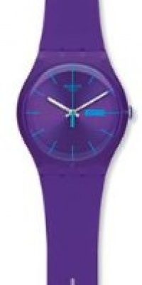 Swatch Originals Purple Rebel Violet Dial Men's watch #SUOV702