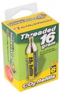 Innovations 16g Threaded CO2 Cartridge, 6-Pack