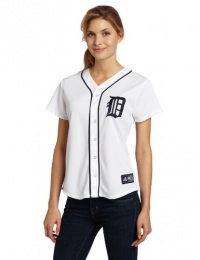 MLB Womens Detroit Tigers Home Replica Baseball Jersey