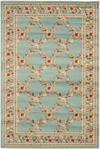 Area Rug 3x5 Rectangle Traditional Blue - Blue Color - Safavieh Lyndhurst Rug from RugPal