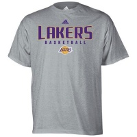 NBA adidas Los Angeles Lakers Ash Absolute T-shirt