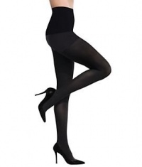 Commando Ultimate Opaque Control Top Tights - Black - Large