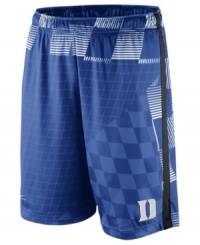 Pep up the Duke Blue Devils team spirit in these training shorts by Nike.