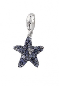 Effy Jewlery Balissima Splash Blue Sapphire Starfish Charm, 1.17 TCW