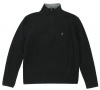 Nautica Men's Solid Quarter Zip Nautex Fleece Pullover Jacket