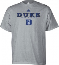 Duke Blue Devils Grey adidas Impervious T-Shirt