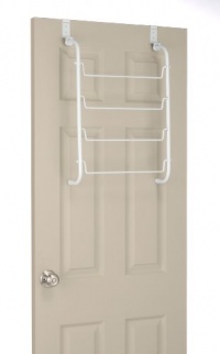 Whitmor  6023-529  Over The Door Towel Rack, White