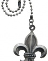 Lazart® Fleur-de-Lis Pewter Pull Chain for Ceiling Fans, Lamps & Lighting