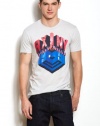 Armani Exchange Mens 3-D Logo Tee