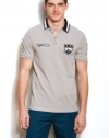 Armani Exchange Mens Heritage Patch Polo