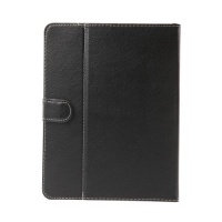 iRulu Folio Artificial Leather Case Cover for 9.7 Inch Android Tablet PC, Black