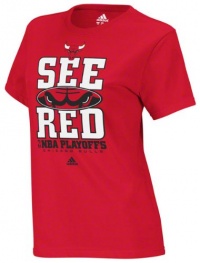 Chicago Bulls Women's 'See Red' Nba Playoffs T-Shirt