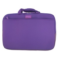 PC Treasures SlipIt! Pro 17-Inch Neoprene Case with Zippered Pockets - Purple