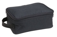 Household Essentials Grooming Travel Bag Organizer, Black