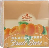 Betty Lou's Gluten Free Fruit Bars Apricot -- 12 Bars