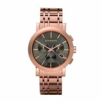 Burberry BU1862 Men's Chronograph Rose Gold Watch