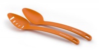 Rachael Ray Tools 2-Piece Nylon Spoon Set, Orange