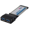 Oyen Digital 2-Port ExpressCard SuperSpeed USB 3.0 Express Card Adapter for Mac