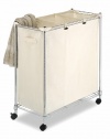 Whitmor 6056-545 Supreme Laundry Sorter, Chrome and Canvas