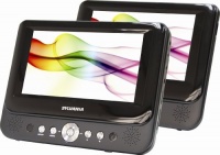 Sylvania SDVD8727 7 Inch Dual Screen Portable DVD Player.