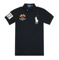 Polo Ralph Lauren Men Custom Fit Big Pony Track & Field Polo T-Shirt - SPAIN