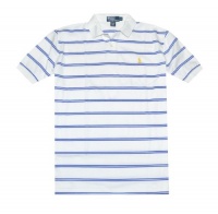 Polo Ralph Lauren Men Fashion Double Stripe Classic Fit Pony Logo T-shirt