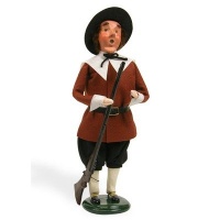 Pilgrim Man Figurine