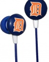 Zeikos MLB Detroit Tigers Logo Earbuds