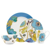 Lenox Floral Fusion Blue 4-Piece Place Setting