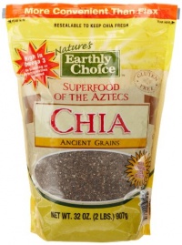 Nature's Earthly Choice Super Food of the Aztecs Chia Ancient Grains, 2 Pound