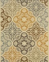 Granville Rugs Fiji Indoor/Outdoor Area Rug, Multi, 3' 7 x 5' 6