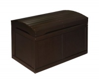 Badger Basket Barrel Top Toy Box, Espresso