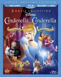 Cinderella II: Dreams Come True & Cinderella III: A Twist In Time (Three-Disc Blu-ray/DVD Combo in Blu-ray Packaging)