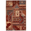 Couristan Timeless Treasures 4323/0300 Kerman Mosaic Area Rug - Burgundy/Rust