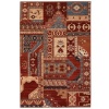 Couristan Timeless Treasures 4323/0300 Kerman Mosaic Area Rug - Burgundy/Rust