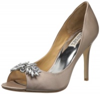 Badgley Mischka Women's Buzz Open-Toe Pump